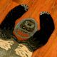 Small Rug Hand Tufted Woolen Groovy Gorilla Rug For Kids Room